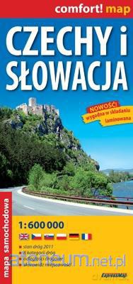 Comfort! map Czechy i Słowacja 1:600 000 [KSIĄŻKA]