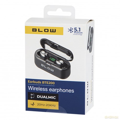 Słuchawki Earbuds BTE200 czarne
