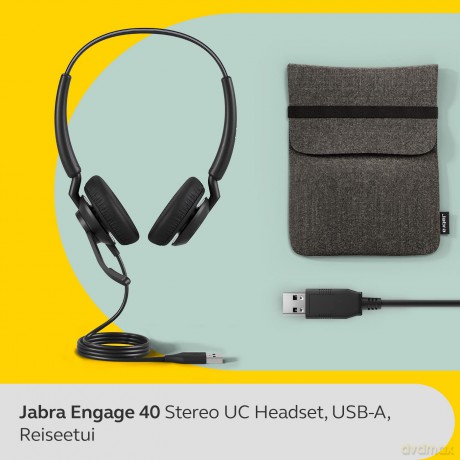 Słuchawki Engage 40 USB-A UC Stereo