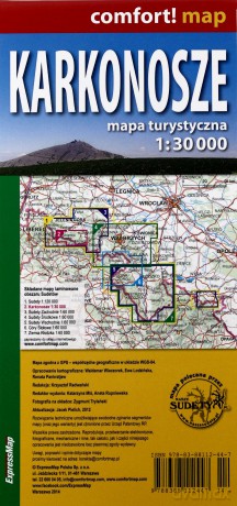 Comfort! map Karkonosze 1:30 000 [KSIĄŻKA]