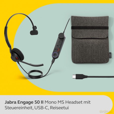 Słuchawki Engage 50 II (Link)USB-C MS Mono