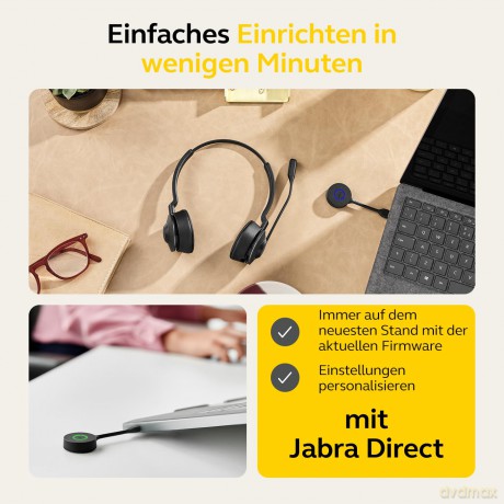Słuchawki Engage 55 Stereo USB-C, MS, EMEA/APAC