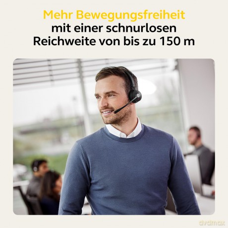 Słuchawki Engage 55, Mono USB-A, MS, EMEA/APAC