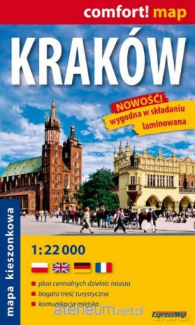 Comfort! map Kraków 1:22 000 (midi) [KSIĄŻKA]