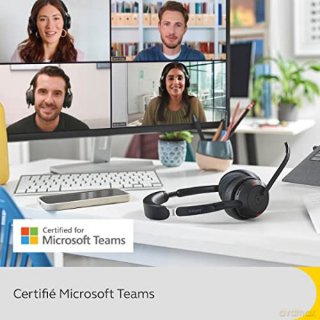 Słuchawki Evolve2 55 Link380a MS Stereo Stojak