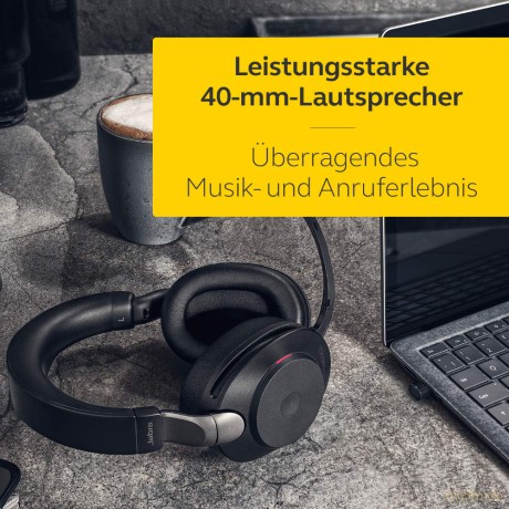 Słuchawki Evolve2 85 Link380c UC Stereo Black