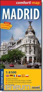 Comfort! map Madrid 1:8 500 [KSIĄŻKA]