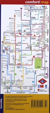 Comfort! map Madrid 1:8 500 [KSIĄŻKA]