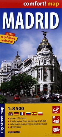 Comfort! map Madrid 1:8 500 [KSIĄŻKA]