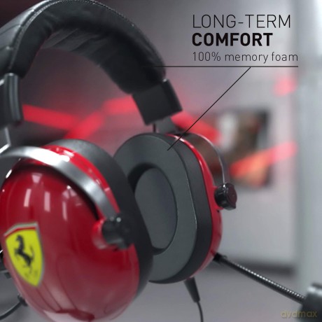 Słuchawki Gaming T.Racing Scuderia Ferrari DTS