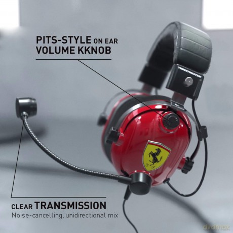 Słuchawki Gaming T.Racing Scuderia Ferrari DTS