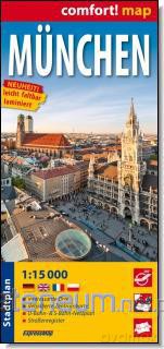 Comfort! map Munchen 1:15 000 [KSIĄŻKA]