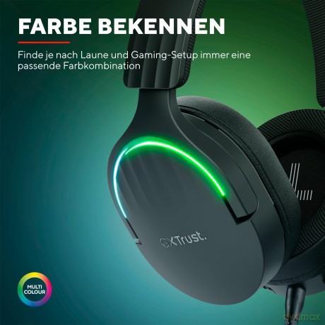Słuchawki GXT490 FAYZO 7.1 USB czarne