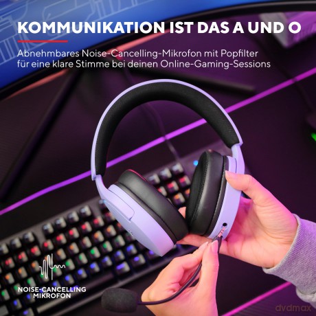 Słuchawki GXT490P FAYZO 7.1 USB fioletowe