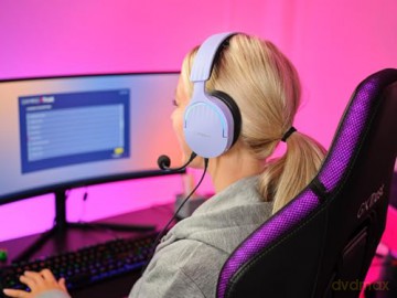 Słuchawki GXT490P FAYZO 7.1 USB fioletowe