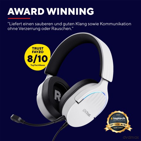 Słuchawki GXT490W FAYZO 7.1 USB białe
