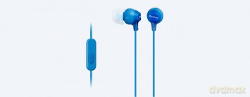 Słuchawki handsfree mikrofon MDR-EX15AP Blue