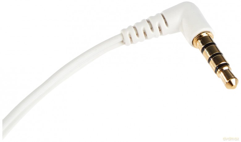 Słuchawki handsfree mikrofon MDR-EX15AP White