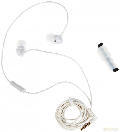 Słuchawki handsfree mikrofon MDR-EX15AP White