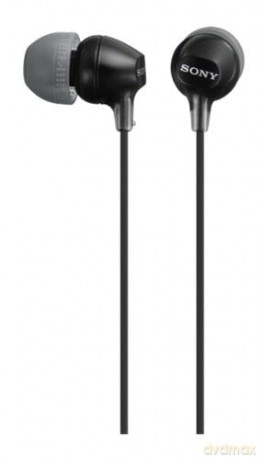 Słuchawki handsfree, mikrofon MDR-EX15AP black