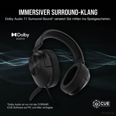Słuchawki HS55 Surround Carbon