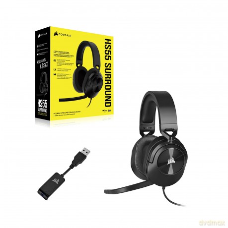 Słuchawki HS55 Surround Carbon