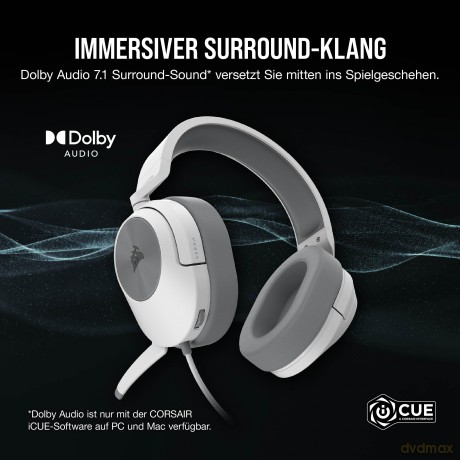 Słuchawki HS55 Surround White