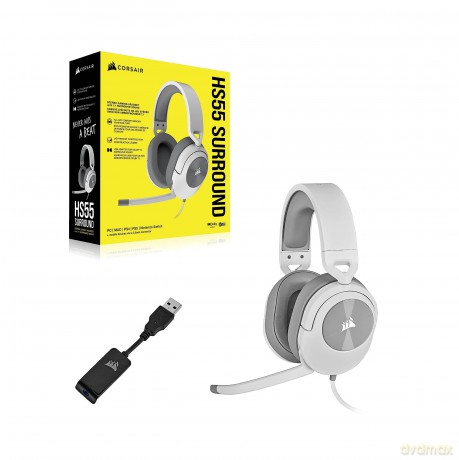 Słuchawki HS55 Surround White