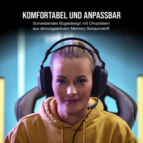 Słuchawki HS80 RGB USB Carbon