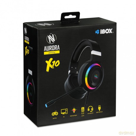 Słuchawki iAurora X10 gamming 7.1
