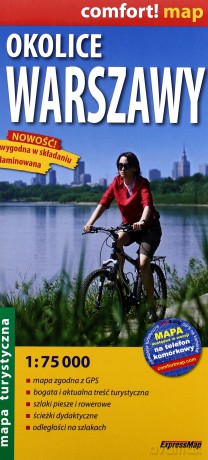 Comfort! map Okolice Warszawy 1:75 000 [KSIĄŻKA]