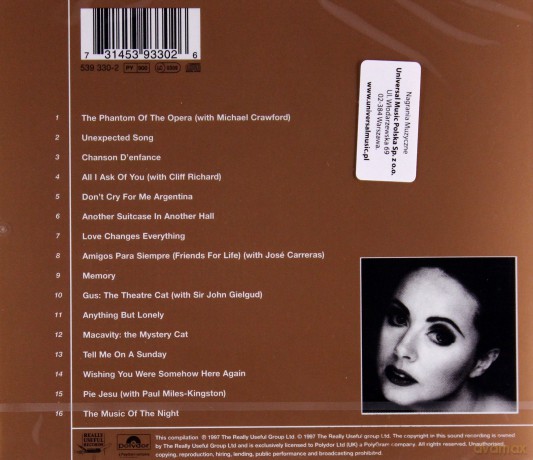 Sarah Brightman: The Andrew Lloyd Webber Col [CD]