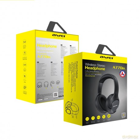 Słuchawki nauszne Bluetooth A770BL Czarne