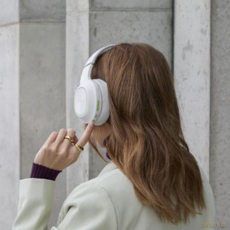 Słuchawki nauszne Bluetooth Białe