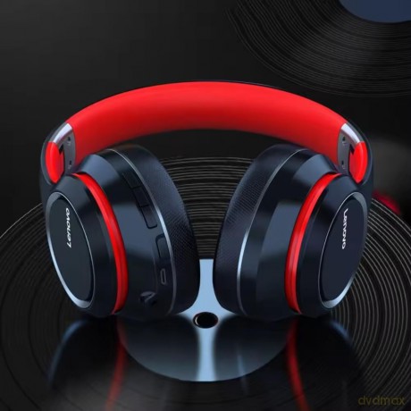 Słuchawki nauszne bluetooth HD200 Czerwone