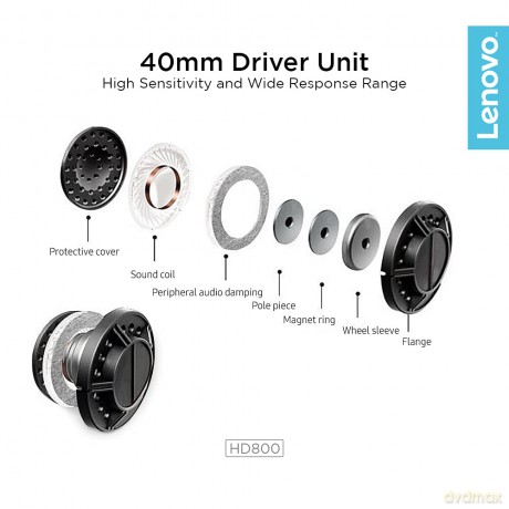 Słuchawki nauszne bluetooth HD800 Czarne