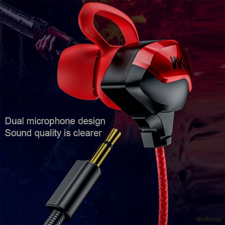 Słuchawki przewodowe gamingowe ET-Y30 ET Series - jack 3.5mm Czarne