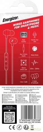 Słuchawki przewodowe jack 3,5 mm białe
