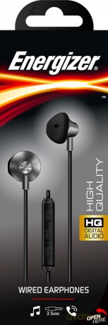 Słuchawki przewodowe jack 3,5 mm czarne