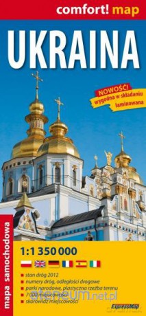 Comfort! map Ukraina 1:1 350 000 [KSIĄŻKA]