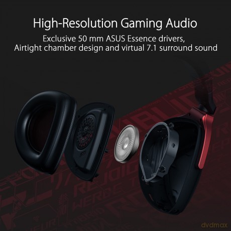 Słuchawki ROG Delta S Core Wired 7.1/MiniJack/Switch/PS4/PS5/Xbox/