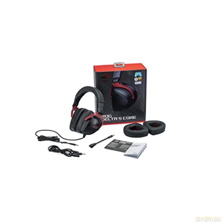 Słuchawki ROG Delta S Core Wired 7.1/MiniJack/Switch/PS4/PS5/Xbox/