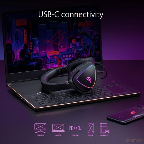 Słuchawki ROG Delta S USB-C PC/PS5/Nintendo