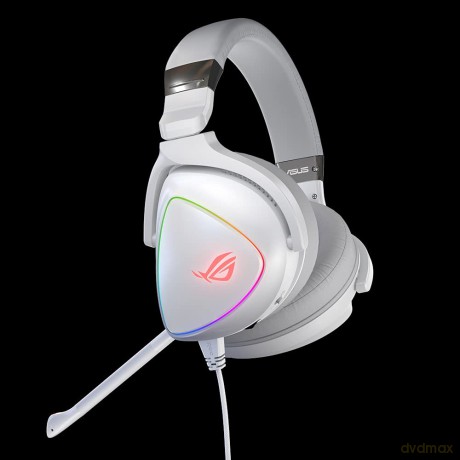Słuchawki ROG Delta White Edition USB-C/PC/PS5