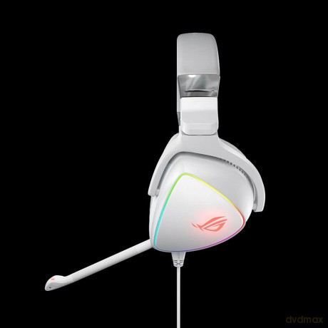 Słuchawki ROG Delta White Edition USB-C/PC/PS5