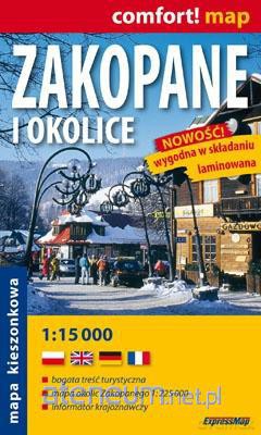 Comfort! map Zakopa i okolice 1:15 000 [KSIĄŻKA]