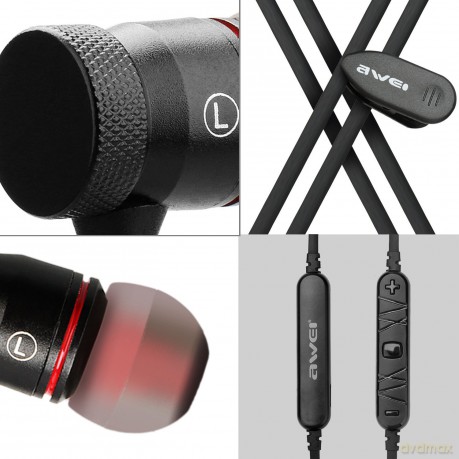 Słuchawki stereo Bluetooth A920BL czarne