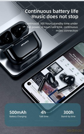 Słuchawki stereo Bluetooth T29 TWS Czarne