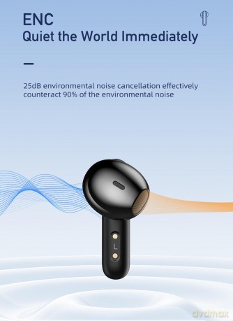 Słuchawki stereo Bluetooth T66 TWS Czarne