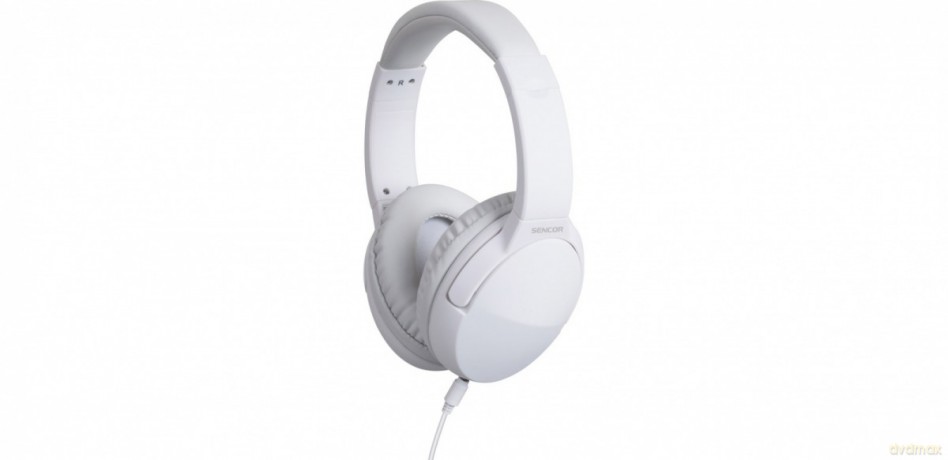 Słuchawki Stereo przewodowe SEP 636WH 100dB odłączany kabel 1,2m